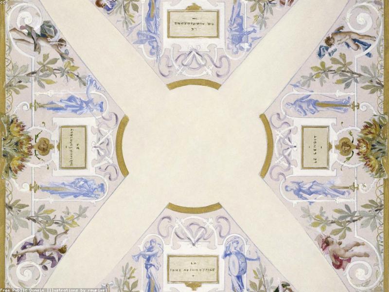 Wireframes and design sketches on a drafting table, creative process